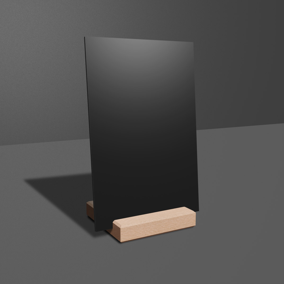 Dibondová doska čierna